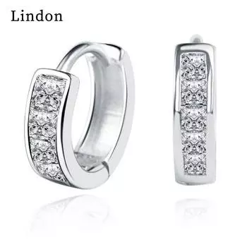 Серьги-капли Lindon из медного сплава с цирконом, серьги-капли для женщин, подарки на свадьбу