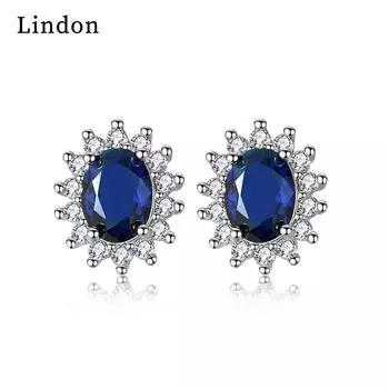 Серьги-капли Lindon из медного сплава с цирконом, серьги-капли для женщин, подарки на свадьбу