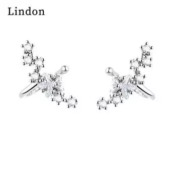 Серьги-капли Lindon из медного сплава с цирконом, серьги-капли для женщин, подарки на свадьбу