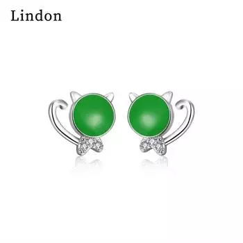 Серьги-капли Lindon из медного сплава с цирконом, серьги-капли для женщин, подарки на свадьбу