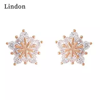 Серьги-капли Lindon из медного сплава с цирконом, серьги-капли для женщин, подарки на свадьбу