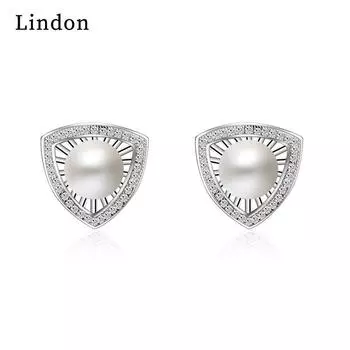 Серьги-капли Lindon из медного сплава с цирконием, серьги-капли для женщин, подарки на свадьбу