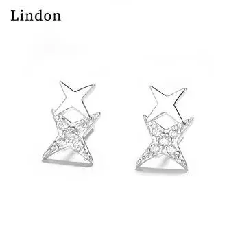 Серьги-капли Lindon из медного сплава с цирконом, серьги-капли для женщин, подарки на свадьбу