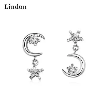 Серьги-капли Lindon из медного сплава с цирконом, серьги-капли для женщин, подарки на свадьбу