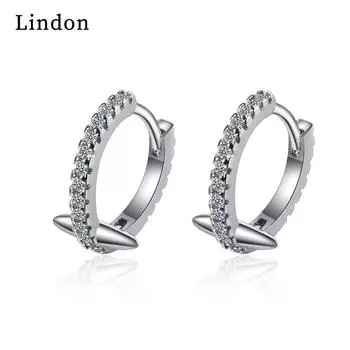 Серьги-капли Lindon из медного сплава с цирконом, серьги-капли для женщин, подарки на свадьбу