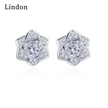 Серьги-капли Lindon из медного сплава с цирконом, серьги-капли для женщин, подарки на свадьбу