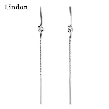 Серьги-капли Lindon из медного сплава с цирконом, серьги-капли для женщин, подарки на свадьбу