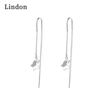 Серьги-капли Lindon из медного сплава с цирконом, серьги-капли для женщин, подарки на свадьбу