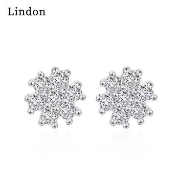 Серьги-капли Lindon из медного сплава с цирконием, серьги-капли для женщин, подарки на свадьбу