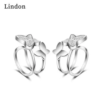 Серьги-капли Lindon из медного сплава с цирконием, серьги-капли для женщин, подарки на свадьбу