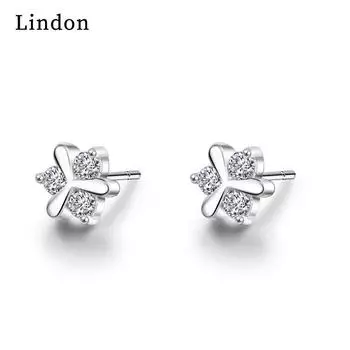 Серьги-капли Lindon из медного сплава с цирконием, серьги-капли для женщин, подарки на свадьбу