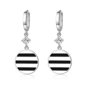 Серьги-капли Lindon из медного сплава с цирконием, серьги-капли для женщин, подарки на свадьбу