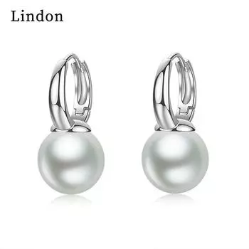 Серьги-капли Lindon из медного сплава с цирконом, серьги-капли для женщин, подарки на свадьбу