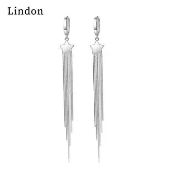 Серьги-капли Lindon из медного сплава с цирконом, серьги-капли для женщин, подарки на свадьбу