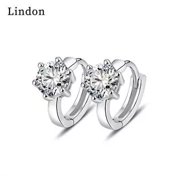 Серьги-капли Lindon из медного сплава с цирконом, серьги-капли для женщин, подарки на свадьбу