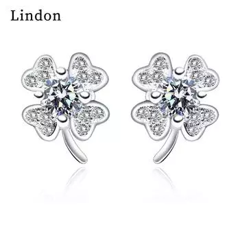 Серьги-капли Lindon из медного сплава с цирконом, серьги-капли для женщин, подарки на свадьбу