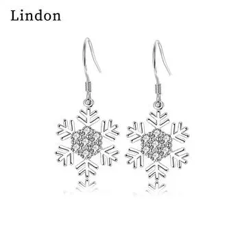 Серьги-капли Lindon из медного сплава с цирконом, серьги-капли для женщин, подарки на свадьбу