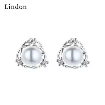 Серьги-капли Lindon из медного сплава с цирконом, серьги-капли для женщин, подарки на свадьбу