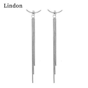 Серьги-капли Lindon из медного сплава с цирконом, серьги-капли для женщин, подарки на свадьбу