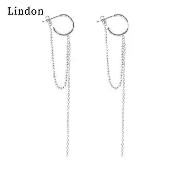 Серьги-капли Lindon из медного сплава с цирконом, серьги-капли для женщин, подарки на свадьбу