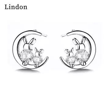 Серьги-капли Lindon из медного сплава с цирконом, серьги-капли для женщин, подарки на свадьбу