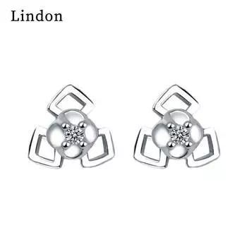 Серьги-капли Lindon из медного сплава с цирконом, серьги-капли для женщин, подарки на свадьбу