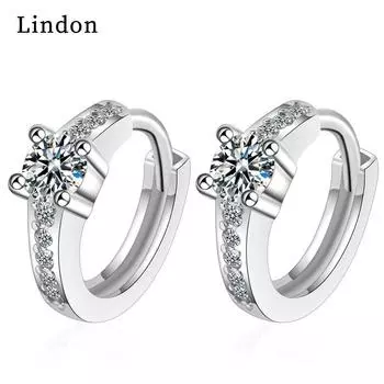 Серьги-капли Lindon из медного сплава с цирконом, серьги-капли для женщин, подарки на свадьбу