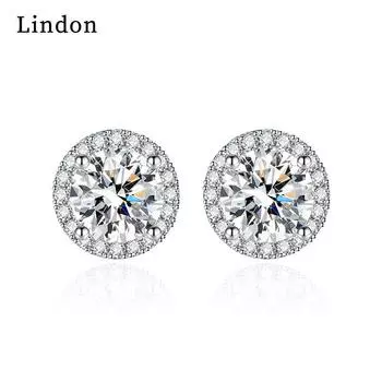 Серьги-капли Lindon из медного сплава с цирконом, серьги-капли для женщин, подарки на свадьбу