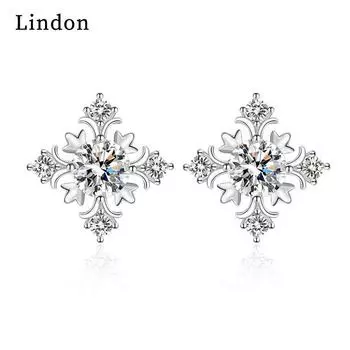 Серьги-капли Lindon из медного сплава с цирконом, серьги-капли для женщин, подарки на свадьбу