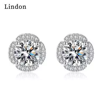 Серьги-капли Lindon из медного сплава с цирконом, серьги-капли для женщин, подарки на свадьбу