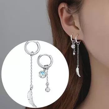 Серьги-капли с кисточками для женщин, модные ювелирные изделия 1 Pairs