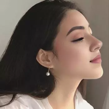 Серьги-капли с жемчугом для женщин, висячие серьги с культивированным пресноводным жемчугом, подарок на день рождения, День Святого Валентина для мамы, жены, подруги белый