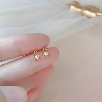 Серьги-капли в корейском стиле, роскошные серьги Niche Light, женские серьги на осень и зиму в стиле темперамент