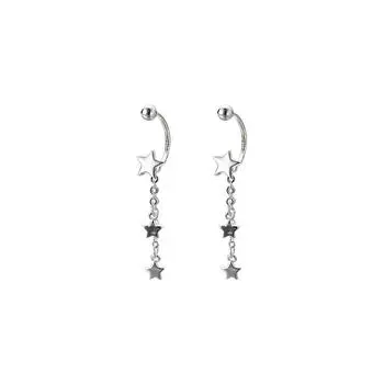 Серьги-кисточки в форме звезд. Легкие, роскошные, высококачественные, длинные серьги, которые сделают вас стройнее и элегантнее.