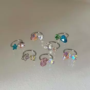 Серьги-клипсы Symphony Zircon Star Love для женщин, легкие, роскошные, элегантные, изысканные, простые, индивидуальные, модные, универсальные