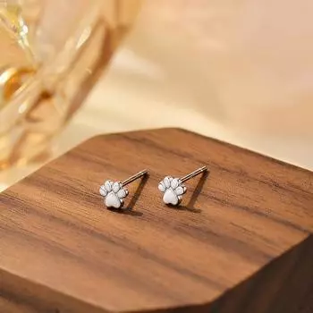 Серьги-когти для женщин, маленькие и милые, мини-цветные кошачьи когти, простые и универсальные, милые серьги