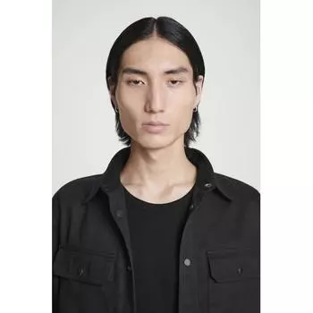 Серьги-кольца Cos Japan Hammer Huggie Silver/ONESIZE