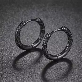 Серьги-кольца Huggie с серебряным покрытием для женщин и мужчин в стиле хип-хоп, модные ювелирные изделия, серьги-кольца, клипсы для ушей серебряный