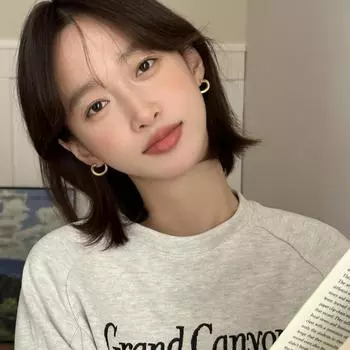 Серьги-кольца из матового серебра 925 пробы с простой иглой, женские, нишевые, индивидуальный дизайн, чувство, усовершенствованные серьги с дислокацией, модные и универсальные 925 silver needles