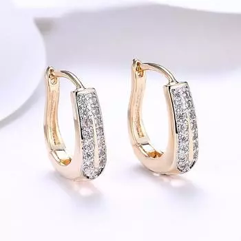 Серьги-кольца из серебра 925 пробы для женщин и девочек, модные украшения