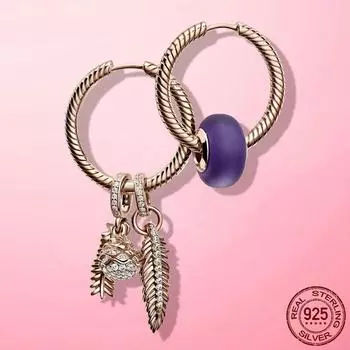 Серьги-кольца из серебра 925 пробы, серьги-кольца для женщин, подходят для женщин, подвеска-подвеска, ювелирные изделия Joyas