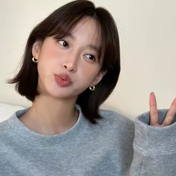 Серьги-кольца из серебра 925 пробы с простыми иглами, женские серьги Niche Design Sense High-end, изысканные модные серьги с темпераментом, новые 925 silver needle