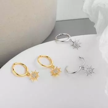 Серьги-кольца из стерлингового серебра 925 пробы для женщин, ювелирные изделия, аксессуары, винтажные золотые изящные винтажные серьги, милый подарок