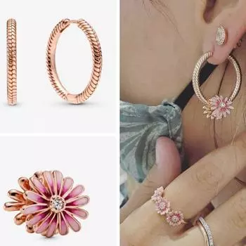 Серьги-кольца Pendiente из стерлингового серебра 925 пробы для женщин, подходят оригинальные подвески, серьги «сделай сам», ювелирные украшения Joyas белый