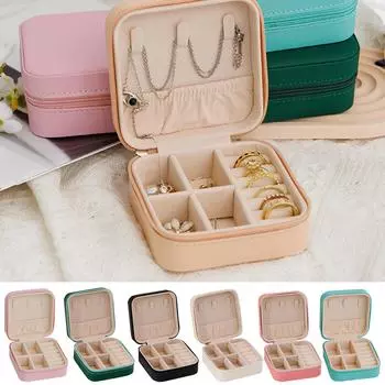 Серьги, кольцо, ювелирный дисплей, ящик для хранения, чехол, органайзер, фланелевый поднос, держатель, подарок One Size чёрный