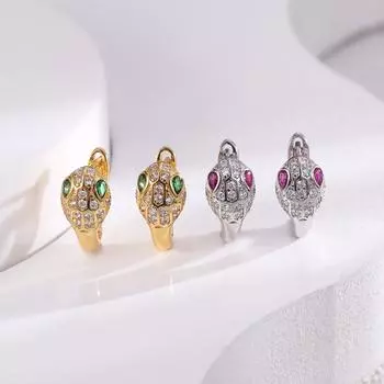 Серьги Коллекция High Sense Fashion Commuter Electroplating Универсальные Простые Геометрические Серьги Новые Серьги с Фабрики