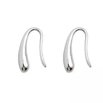 Серьги-крючки с каплями воды для женщин с холодным ветром, не нужно снимать серьги и серьги для темперамента