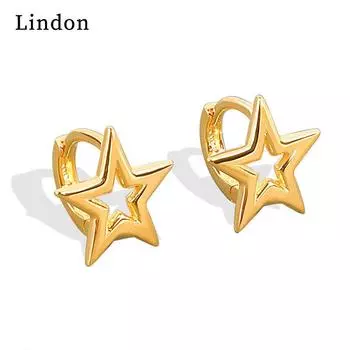 Серьги Lindon из медного сплава, серьги-капли для женщин, подарки на свадьбу серебряный