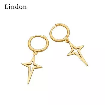 Серьги Lindon из медного сплава, серьги-капли для женщин, подарки на свадьбу серебряный