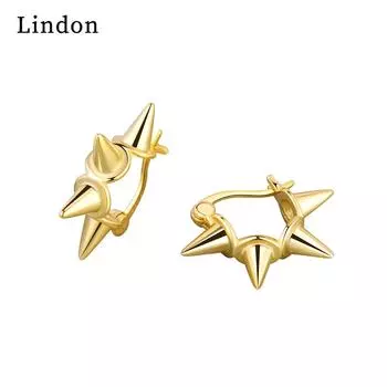 Серьги Lindon из медного сплава, серьги-капли для женщин, подарки на свадьбу серебряный